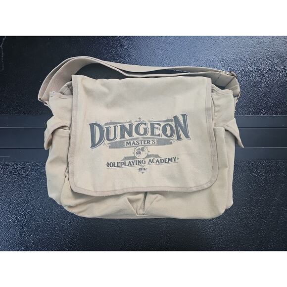 We Love Fine Dungeons & Dragons Dragon Master's Roleplaying Academy Messenger Ba - Picture 1 of 15